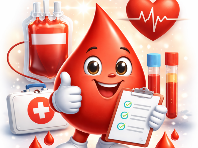 Маскот закликає здавати кров в КНП "КОСПК КОР"